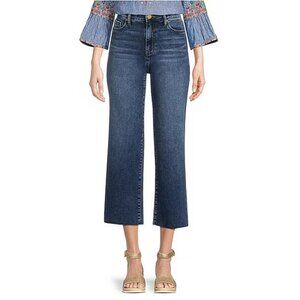 KUT Charlotte High Rise Culotte Jeans Size 8